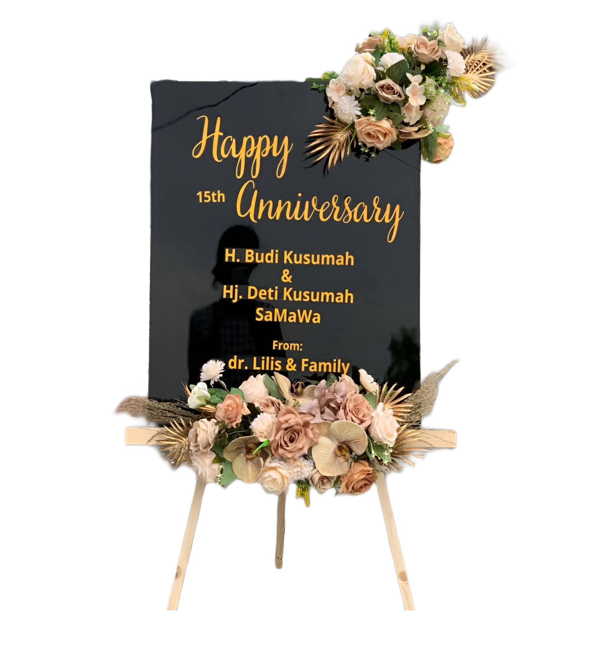 Papan Bunga Akrilik Banyuurip